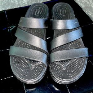 Crocs Platform Sandels